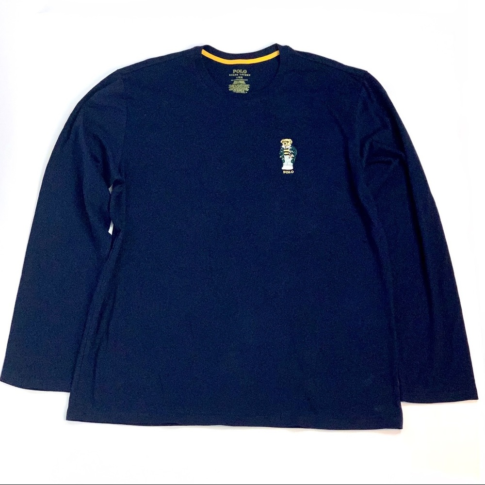 Polo Ralph Lauren Embroidered Icon Polo Bear Tee L